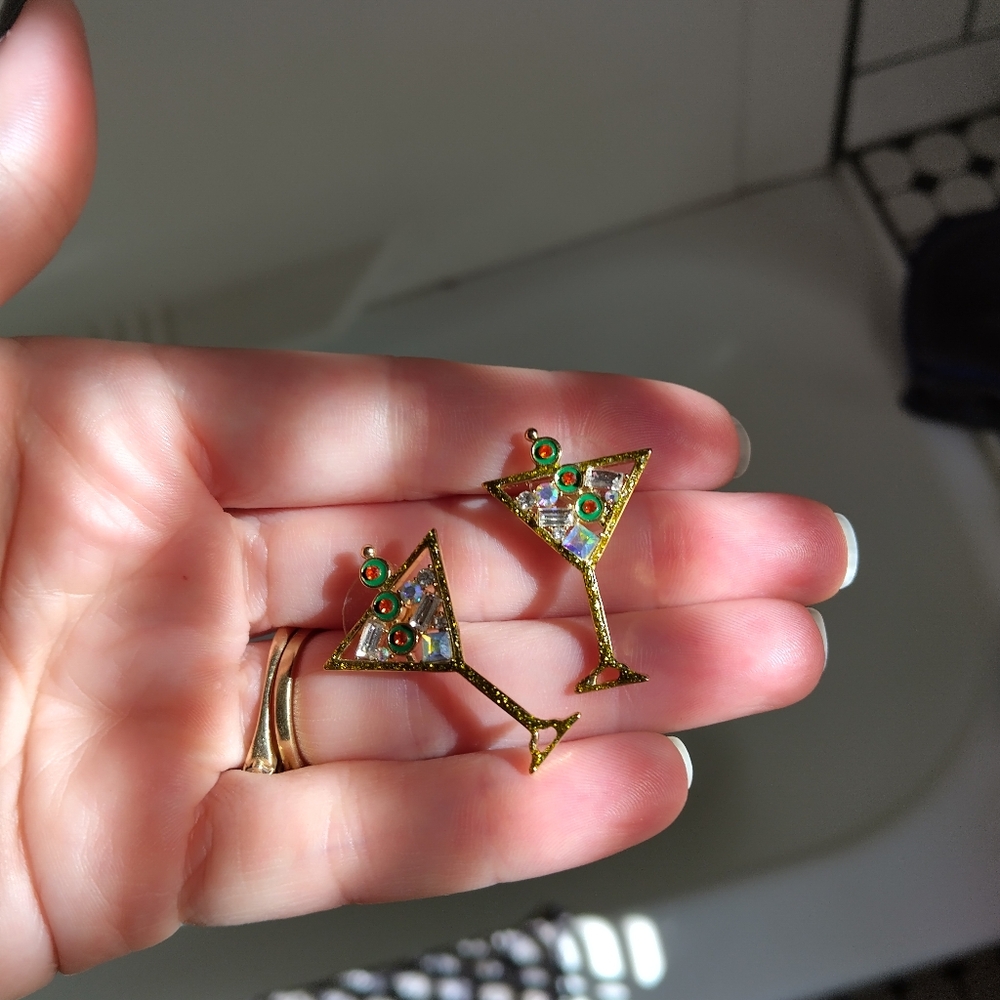 Martini earrings